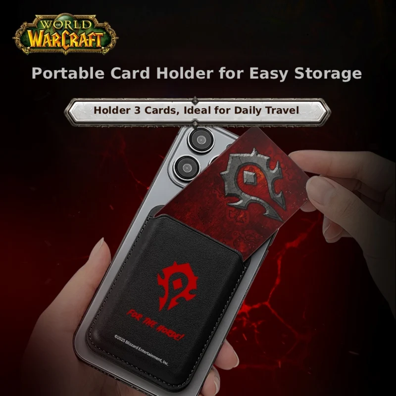 World of Warcraft Magnetic Wallet Doubles as Phone Stand