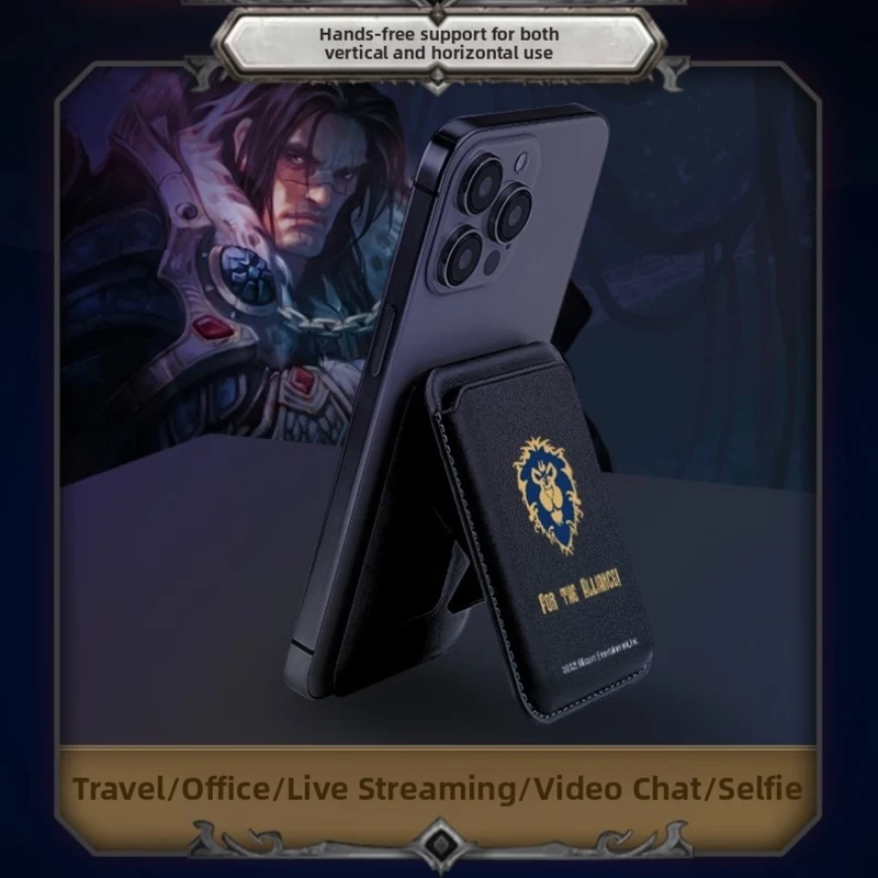 World of Warcraft Magnetic Wallet Doubles as Phone Stand