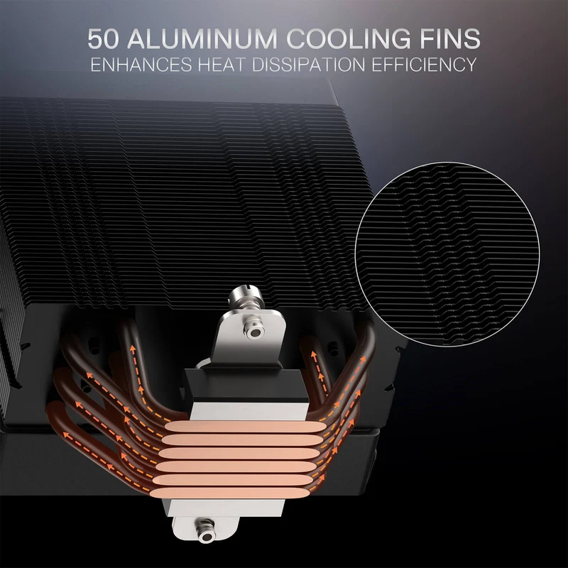 CC2312 ARGB Single Tower CPU Air Cooler