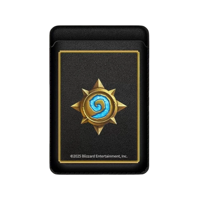 Hearthstone Magnetic Wallet Doubles as Phone Stand
