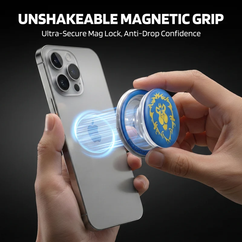 World of Warcraft Magnetic Airbag Phone Grip