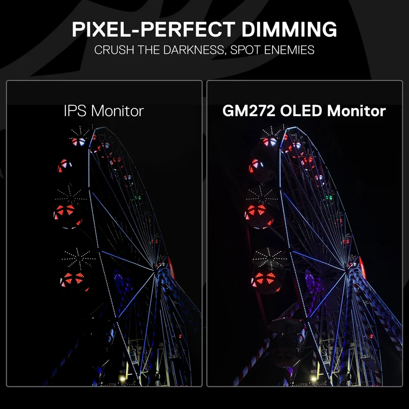 STARGLITTER GM272 27" OLED Flat Gaming Monitor