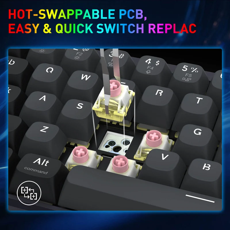 NOVA K709 HE Rapid Trigger Gaming Keyboard