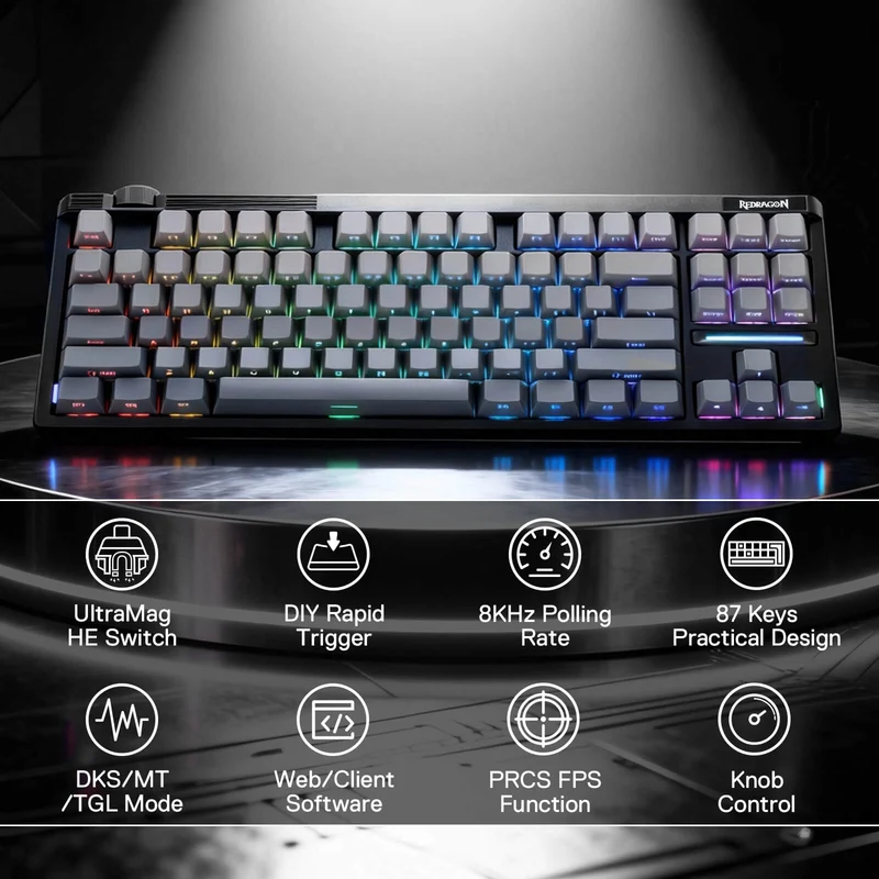 OTIIM K729 HE Rapid Trigger Gaming Keyboard