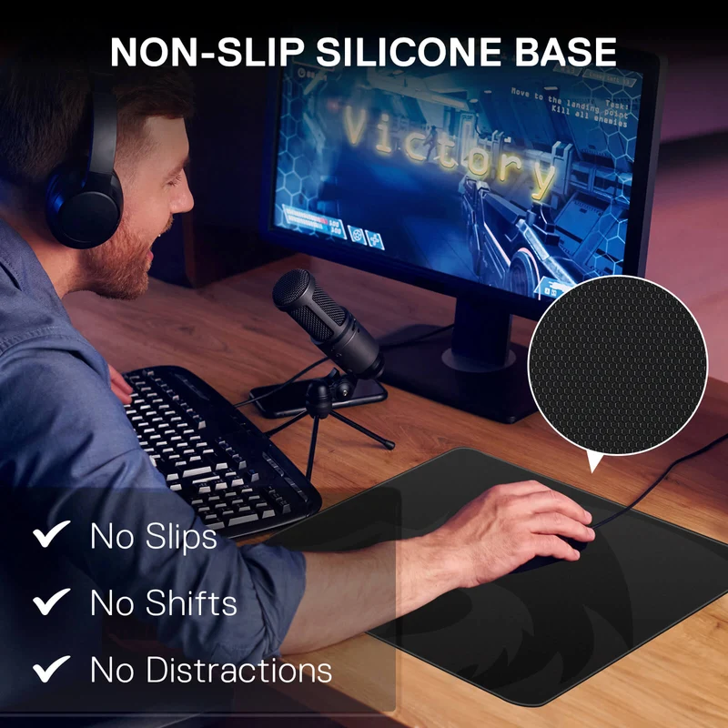 PG1M Glass Gaming Mouse Pad