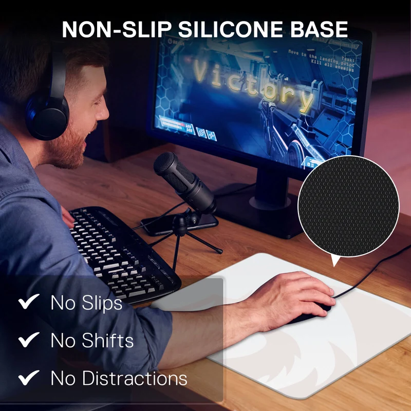 PG1M Glass Gaming Mouse Pad