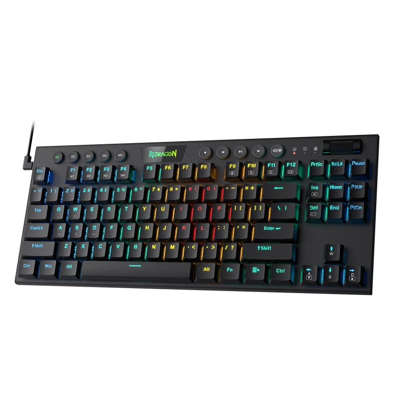 HORUS K622 Wired TKL Low Profile Keyboard