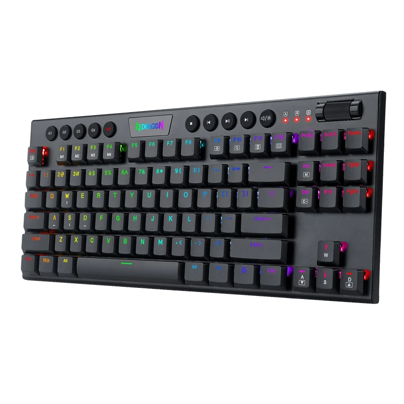 HORUS K622 Wired TKL Low Profile Keyboard