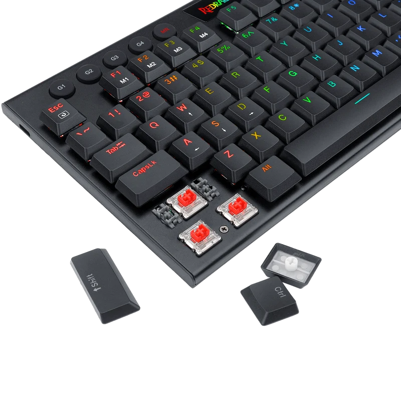 HORUS K622 Wired TKL Low Profile Keyboard