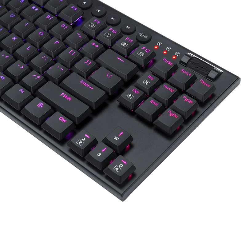 HORUS K622 Wired TKL Low Profile Keyboard