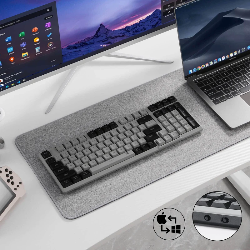 BK7114 Scissor Low-Profile Slim Wireless Keyboard