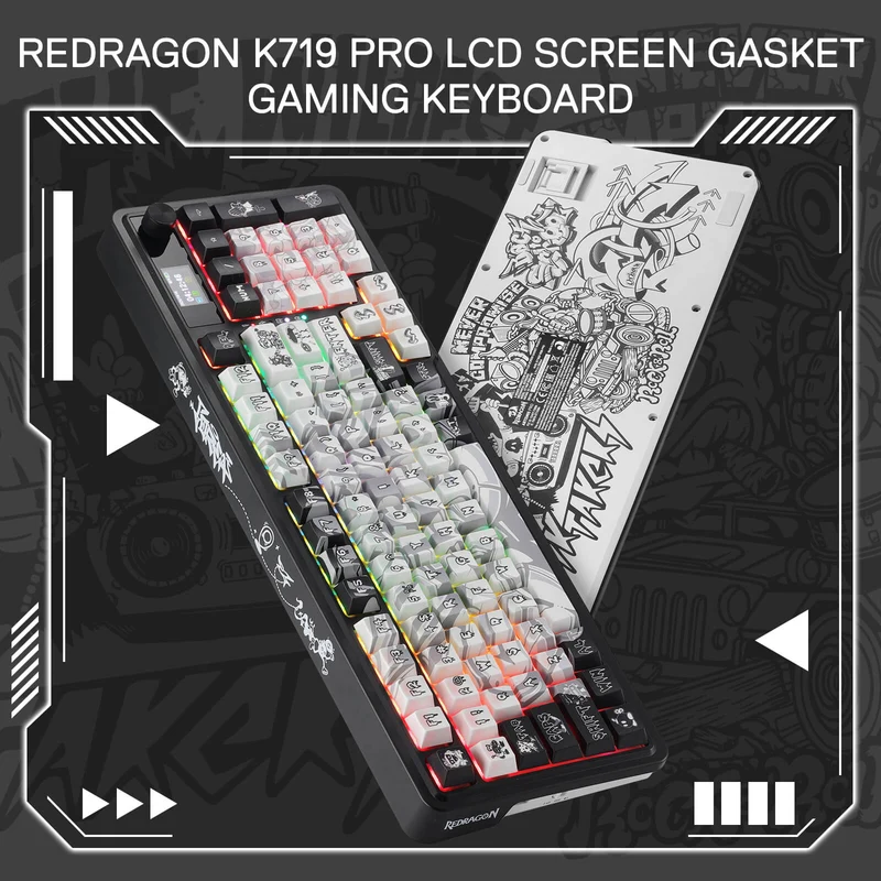 ARTEMIS K719 PRO Graffiti Keyboard