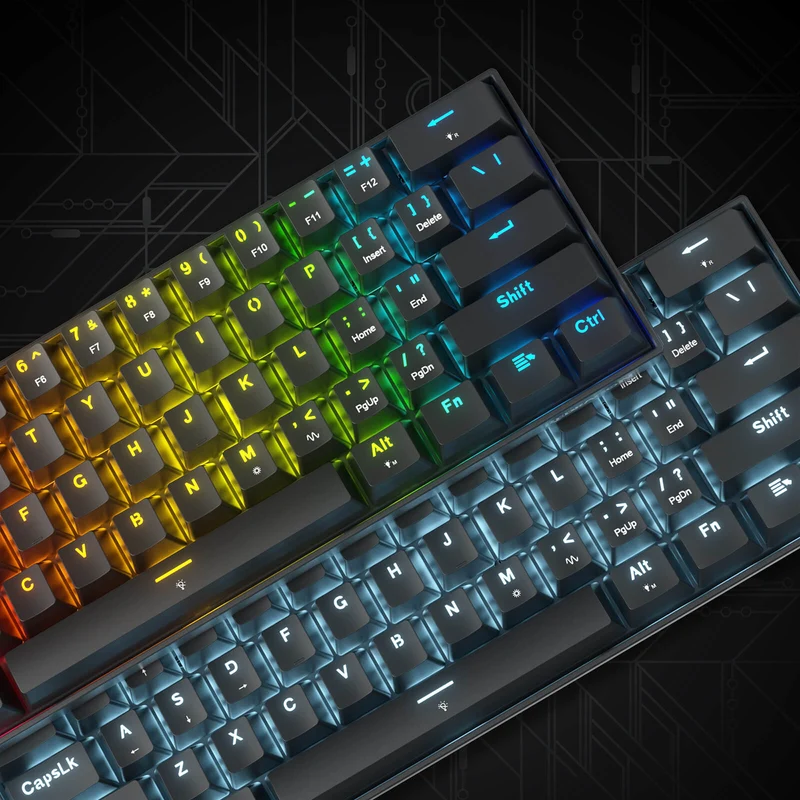 FIZZ K617 Black (Magnetic Hall Effect Keyboard)