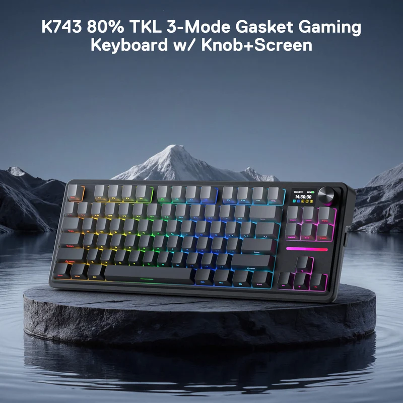 ANTONIUM K743 PRO (Side Printed PBT Keycaps)