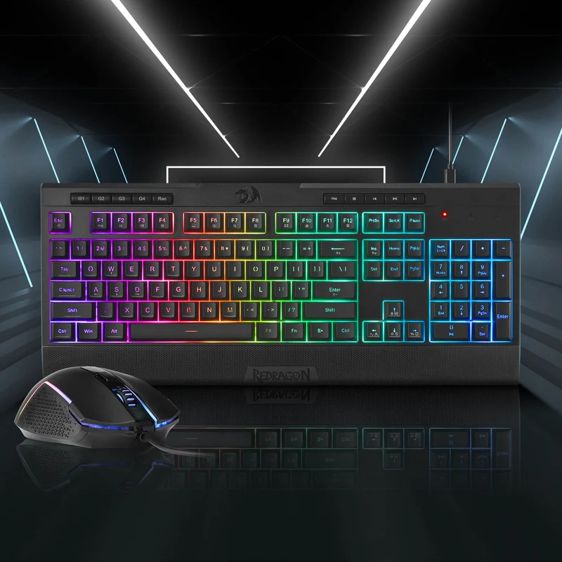 S151 Membrane Gaming Keyboard & Mouse Wired Combo