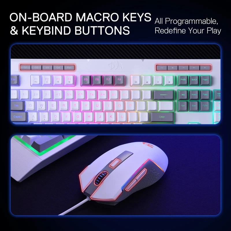 S151 Membrane Gaming Keyboard & Mouse Wired Combo