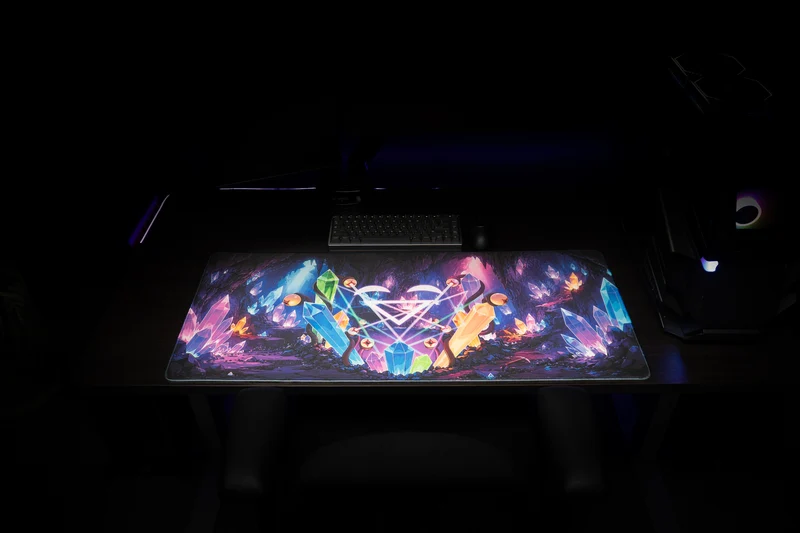 GHOSTYMPA's "Perplexray's Paradise" Desk Mat
