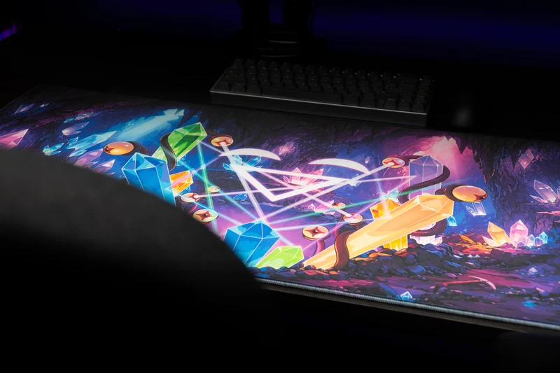 GHOSTYMPA's "Perplexray's Paradise" Desk Mat