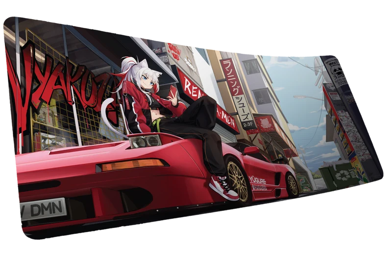 Renyan's "Mikan Spring NSX" Gaming Desk Mat