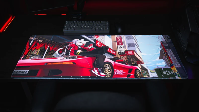 Renyan's "Mikan Spring NSX" Gaming Desk Mat