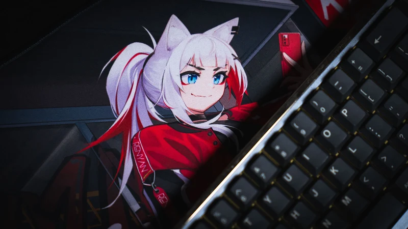 Renyan's "Mikan Spring NSX" Gaming Desk Mat