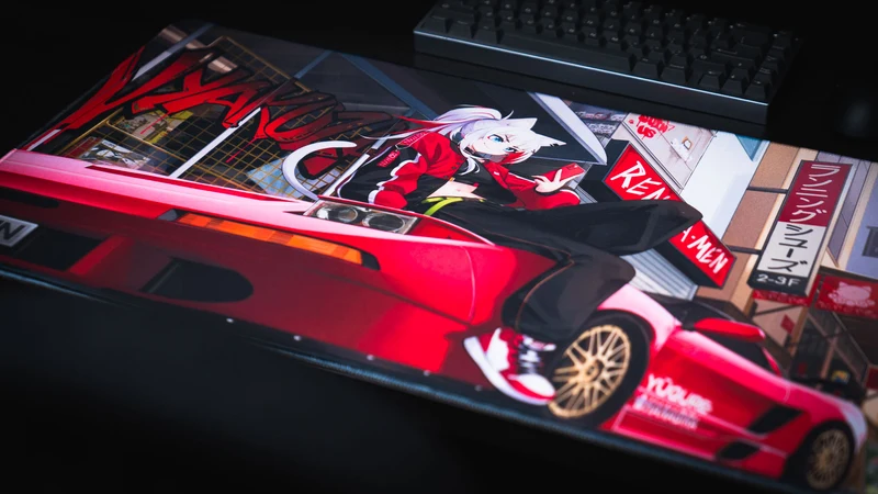 Renyan's "Mikan Spring NSX" Gaming Desk Mat