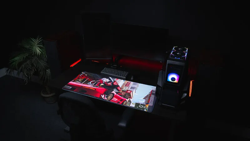Renyan's "Mikan Spring NSX" Gaming Desk Mat