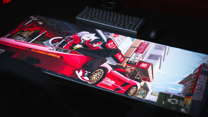 Renyan's "Mikan Spring NSX" Gaming Desk Mat