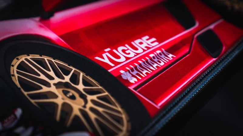 Renyan's "Mikan Spring NSX" Gaming Desk Mat