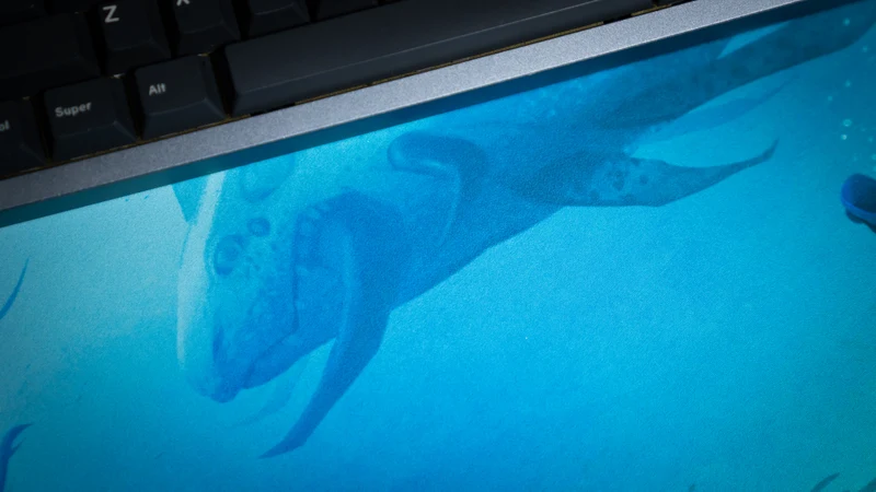 Alidove's "Lurking Leviathan" Gaming Desk Mat