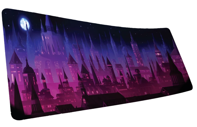 Jillyeon's "Chroma Kingdom" Gaming Desk Mat