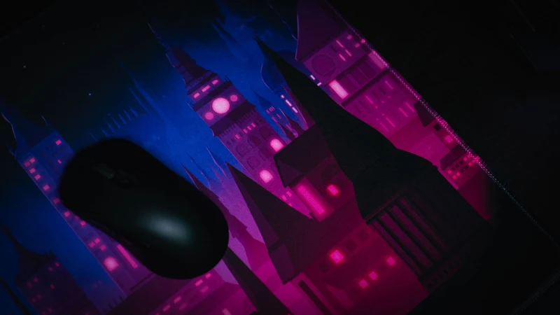 Jillyeon's "Chroma Kingdom" Gaming Desk Mat