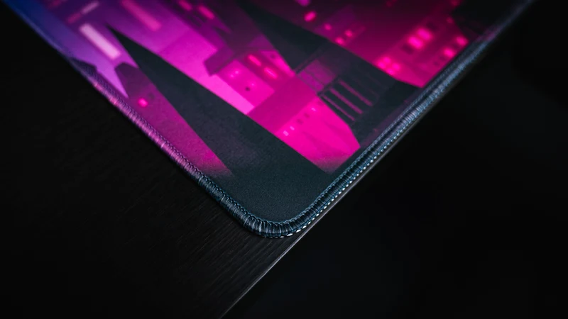 Jillyeon's "Chroma Kingdom" Gaming Desk Mat