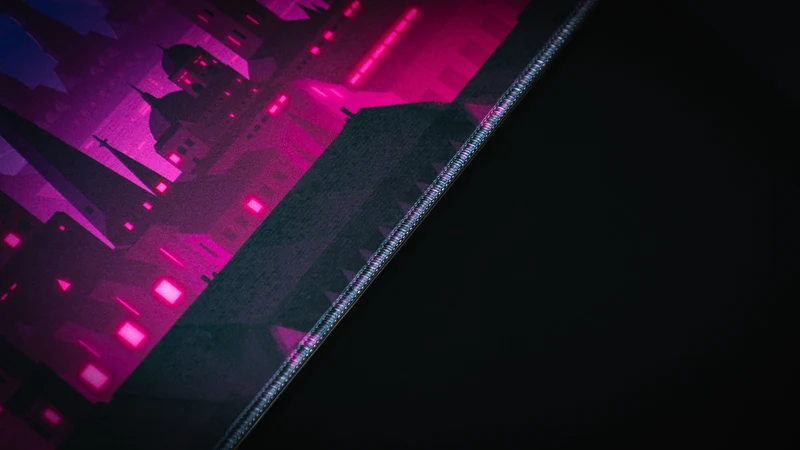 Jillyeon's "Chroma Kingdom" Gaming Desk Mat