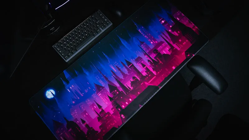Jillyeon's "Chroma Kingdom" Gaming Desk Mat