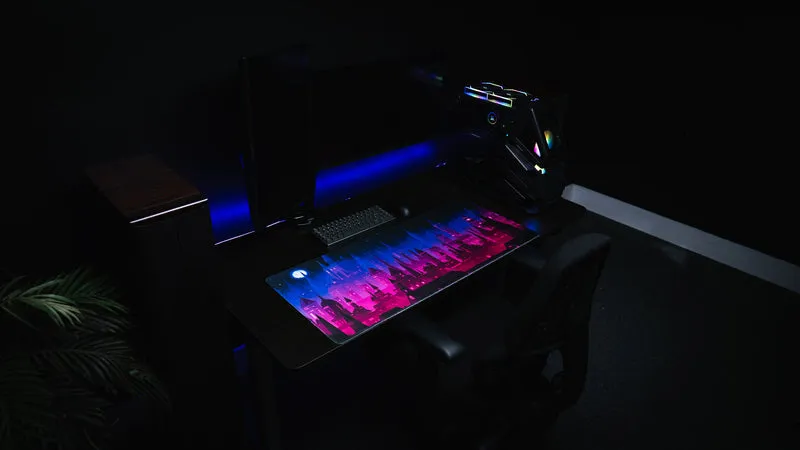 Jillyeon's "Chroma Kingdom" Gaming Desk Mat