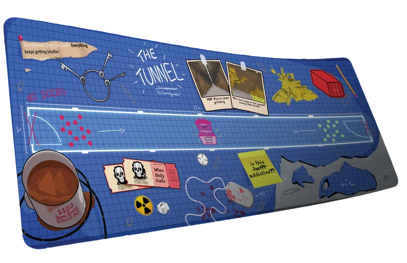 Replaymode's "The Tunnel" Deskmat