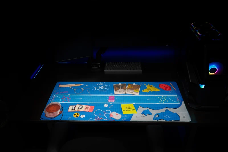 Replaymode's "The Tunnel" Deskmat
