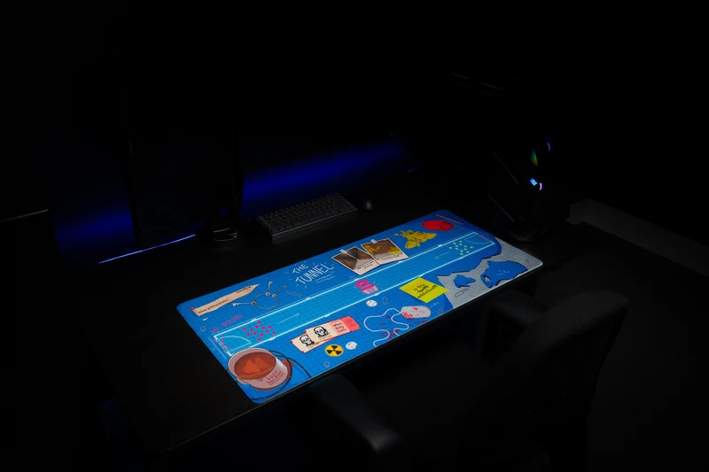 Replaymode's "The Tunnel" Deskmat
