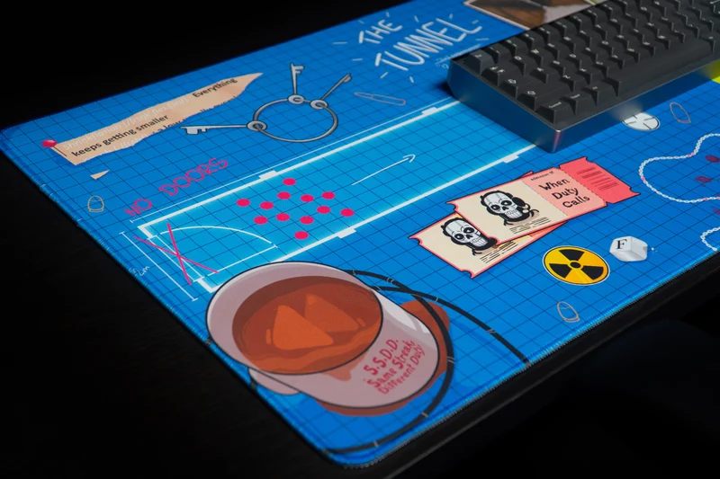 Replaymode's "The Tunnel" Deskmat