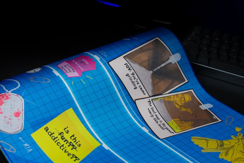 Replaymode's "The Tunnel" Deskmat