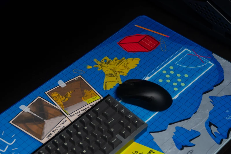 Replaymode's "The Tunnel" Deskmat