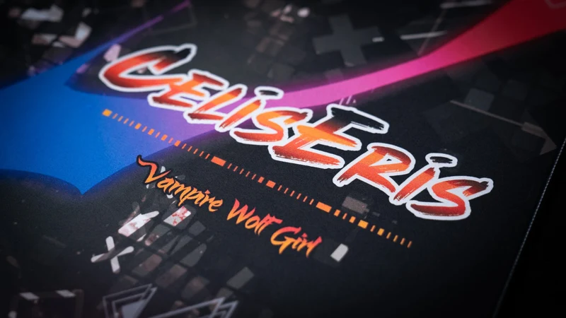 CelisEris "Spectral Wolf" Gaming Deskmat