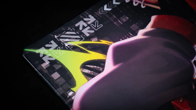 CelisEris "Spectral Wolf" Gaming Deskmat