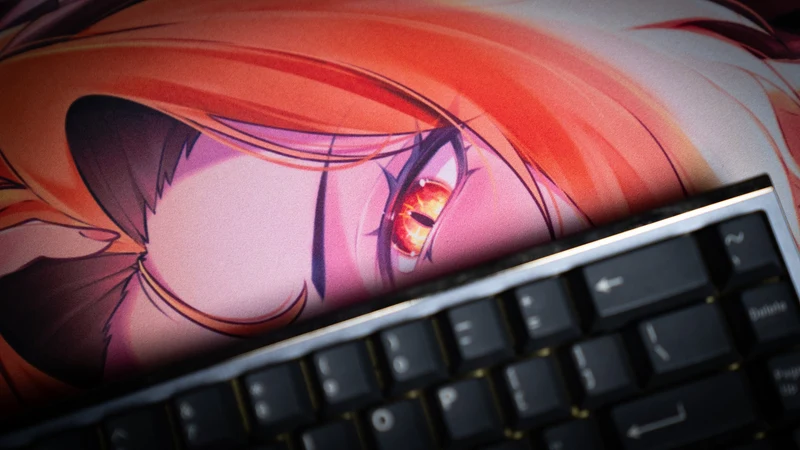 CelisEris "Spectral Wolf" Gaming Deskmat