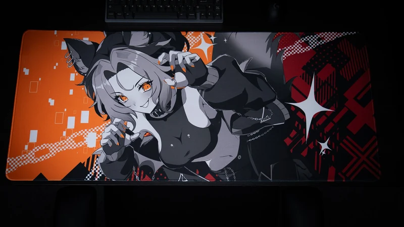CelisEris's "Brand Risk" Gaming Deskmat