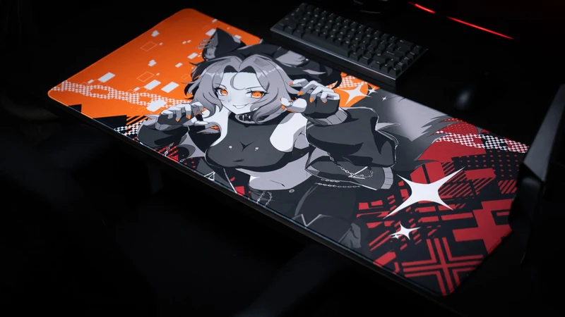 CelisEris's "Brand Risk" Gaming Deskmat