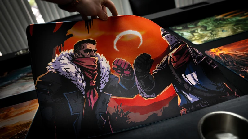 Grim Kleaper "Redemption on the Old Road" Playmat
