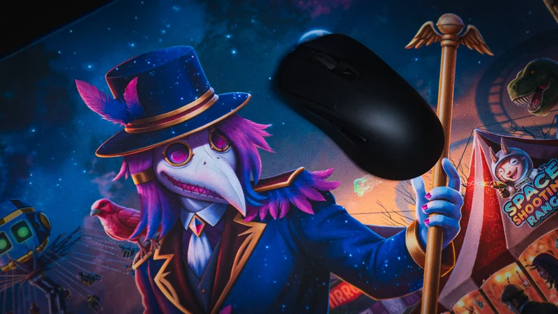 Crowmeda "Festival of Feathers" Gaming Deskmat