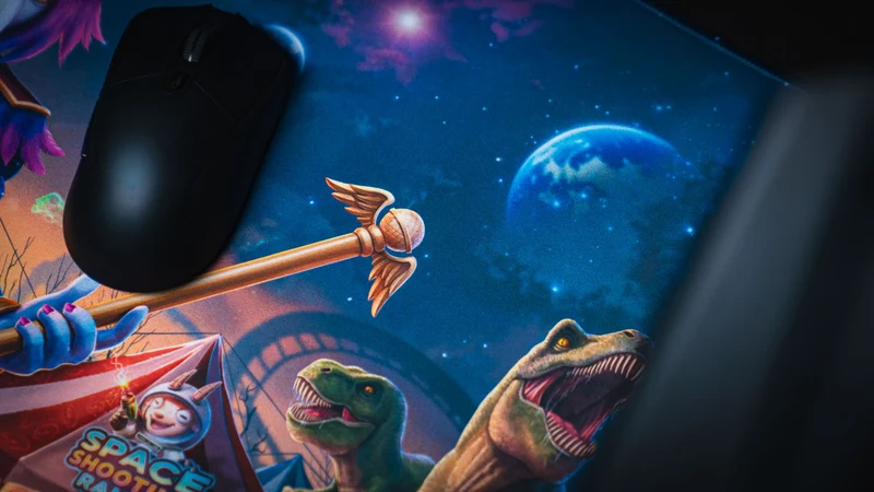 Crowmeda "Festival of Feathers" Gaming Deskmat